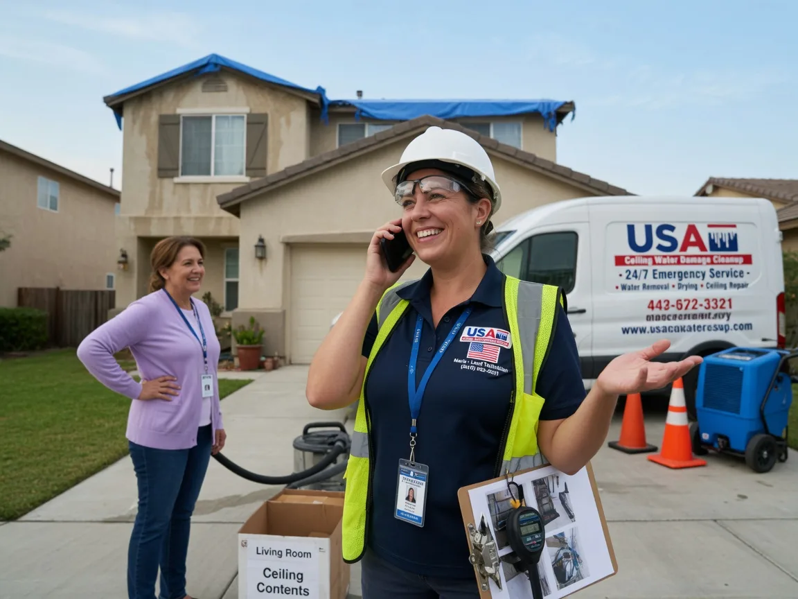 Ceiling Water Damage Restoration Gilman, IL FAQs
